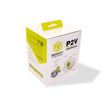 Beeswift Vented P2 Premium Mesh Cup Mask White (10 Pack) alternative