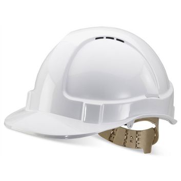 Beeswift Comfort Vented Safety Helmet White