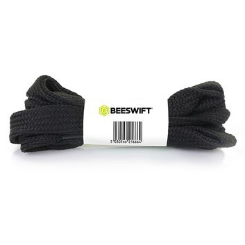 Beeswift Flat Shoe Lace Black