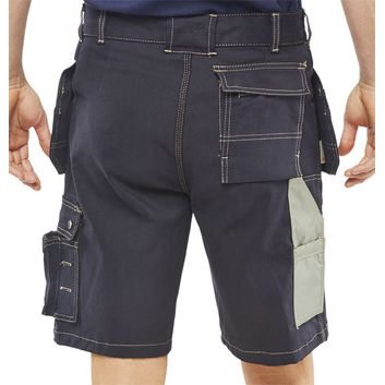 Beeswift Grantham Multi-Purpose Pocket Shorts Navy Blue alternative