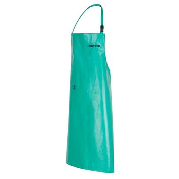 Skytec Chemmaster Chemical Splash Pvc Apron 48"X36" Green alternative