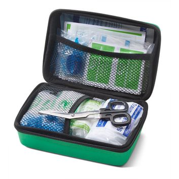 Click Medical Bs8599-2 Medium Travel First Aid Kit In Small Feva Bag Green