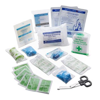 Click Medical Bs8599-2 Medium Travel First Aid Kit In Small Feva Bag Green alternative