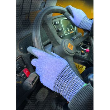 Beeswift Glovezilla Hppe 18 Gauge Gloves Cut F Blue (10 Pack)