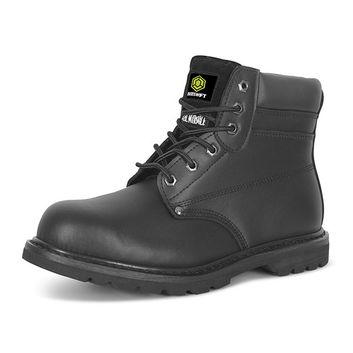 Beeswift Goodyear Welted 6 Inch Safety Boot Black