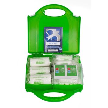 Click Medical 11-25 Person Hsa Irish First Aid Kit With Eyewash Green alternative