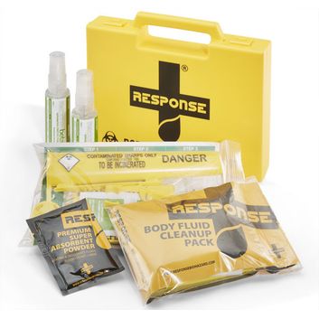 Response Sharps And Body Fluid Spill Kit Yellow alternative