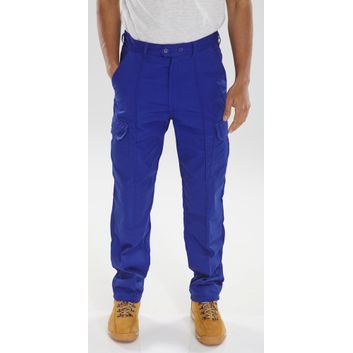 Beeswift Super Drivers Trousers Royal Blue alternative