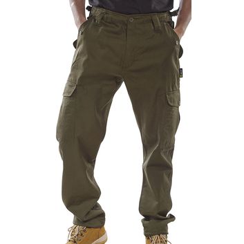 Beeswift Combat Trousers Olive Green