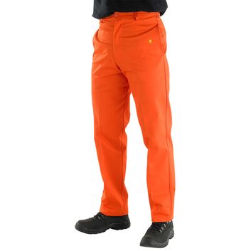 Beeswift Fire Retardant Trousers Orange