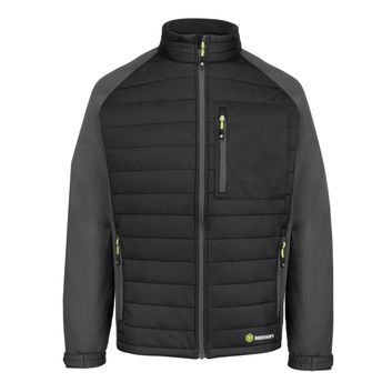 Beeswift Flex Workwear Padded Jacket Black/Grey alternative