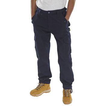 Beeswift Combat Trousers Navy Blue