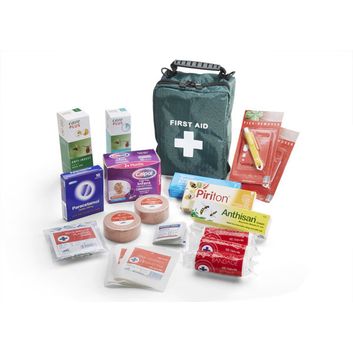 Click Medical Travel Insect Repellant First Aid Kit Green