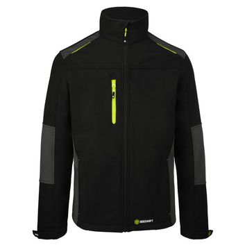 Flex Softshell Jacket Two-Tone Black/Grey