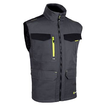 Beeswift Flex Workwear Gilet Two-Tone Grey / Black