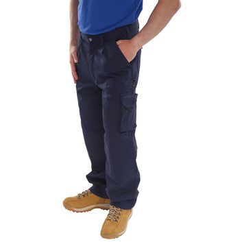 Beeswift Newark Trousers Navy Blue