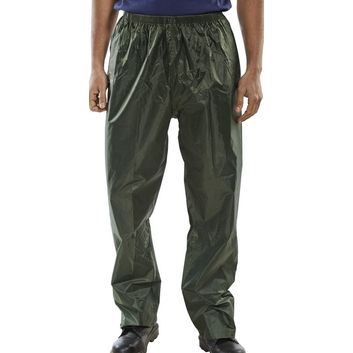 Beeswift Nylon Trousers Olive Green