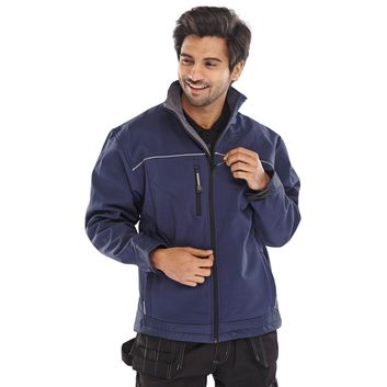 Beeswift Soft Shell Jacket Navy Blue alternative
