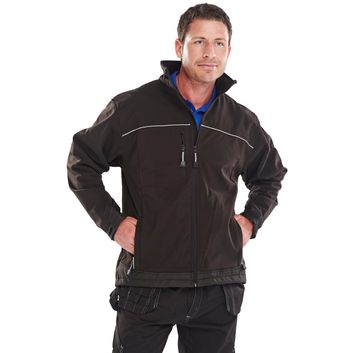 Beeswift Soft Shell Jacket Black alternative