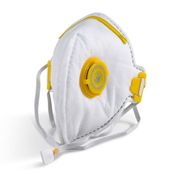 Beeswift P3 Fold Flat Valved Mask White (20 Pack)
