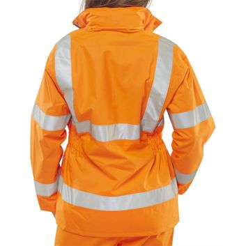Beeswift Ladies Hi-Vis Executive Jacket Orange alternative