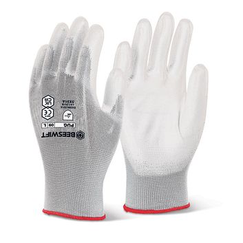 Beeswift Pu Coated Gloves White