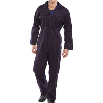 Beeswift Regular Boilersuit Navy Blue