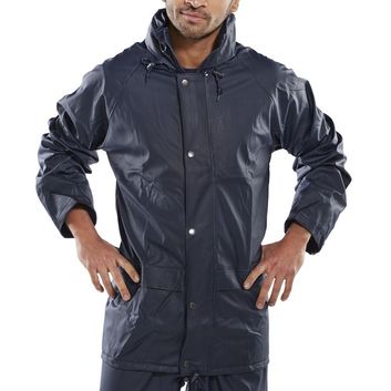 Beeswift Super Pu Jacket Navy Blue