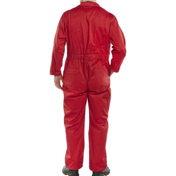 Beeswift Heavyweight Boilersuit Red alternative