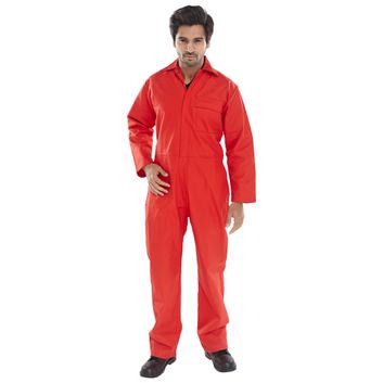Beeswift Fire Retardant Boilersuit Red alternative