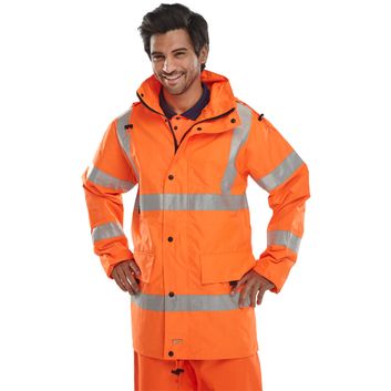 Beeswift Jubilee Hi-Vis Jacket Orange alternative