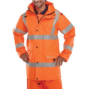 Beeswift Jubilee Hi-Vis Jacket Orange
