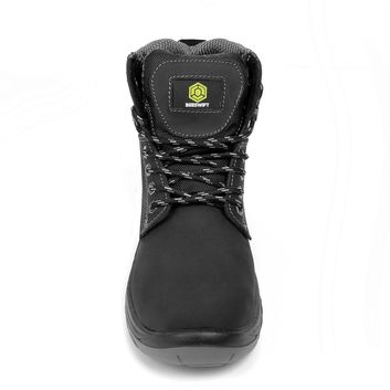 Beeswift Steel Toe Cap Ankle Safety Boot Black