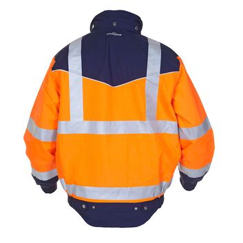 Hydrowear Furth Hi-Vis Sns Pilot Two-Tone Jacket Orange / Navy alternative