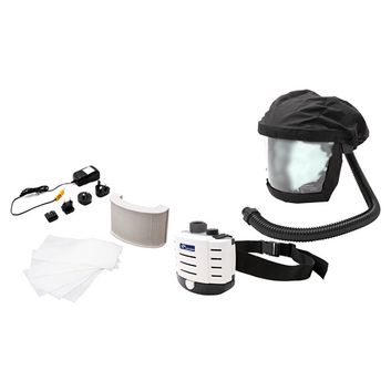 Centurion Concept Air Respirator Kit With Flip Up Visor (P3) Black/White
