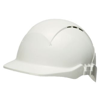 Centurion Concept Reduced Peak Vented Safety Helmet White