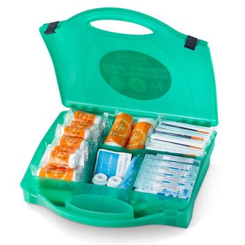 Click Medical 50 Person Trader First Aid Kit Green