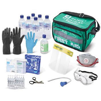 Click Medical Acid Attack Response Kit Green