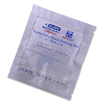 Click Medical Cuteeze Haemostatic Dressing Z Fold White