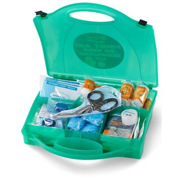 Click Medical Delta Bs8599-1Large Workplace First Aid Kit Green