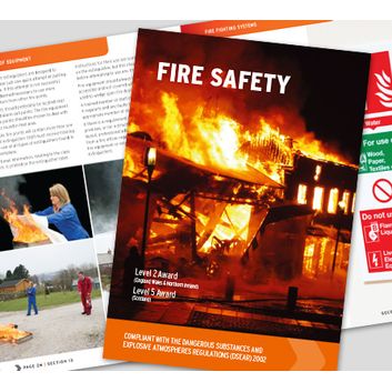 Click Medical Fire Safety Book White