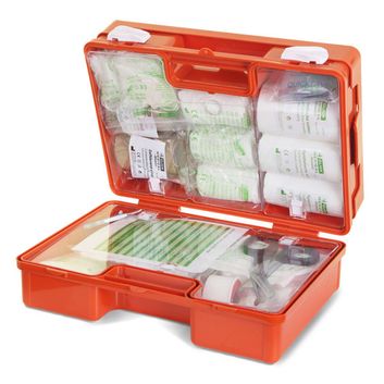 Click Medical First Aid Kit B - Up To 25 Employees Orange