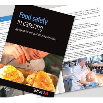 Click Medical Food Safety In Catering Book White