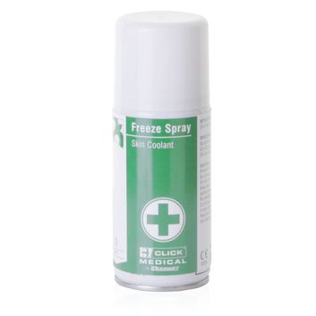 Click Medical Freeze Spray Skin Coolant 150Ml White