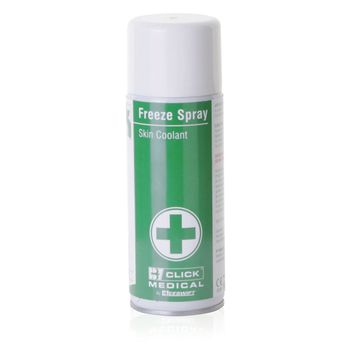 Click Medical Freeze Spray Skin Coolant 400Ml White