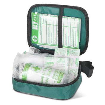 Click Medical Traveling 1 Person First Aid Kit In Pouch Green