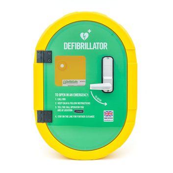 Defibsafe 2 External Cabinet With No Lock Yellow