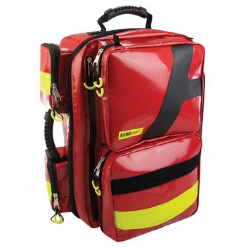 Emergency Medical Backpack Red