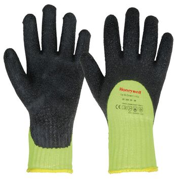 Honeywell Up And Down Hi Viz Gloves Yellow (10 Pack)