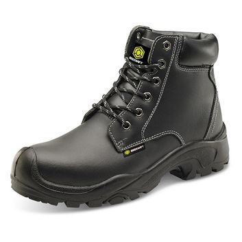 Beeswift 6 Eyelet Pur Safety Boot S3 Black